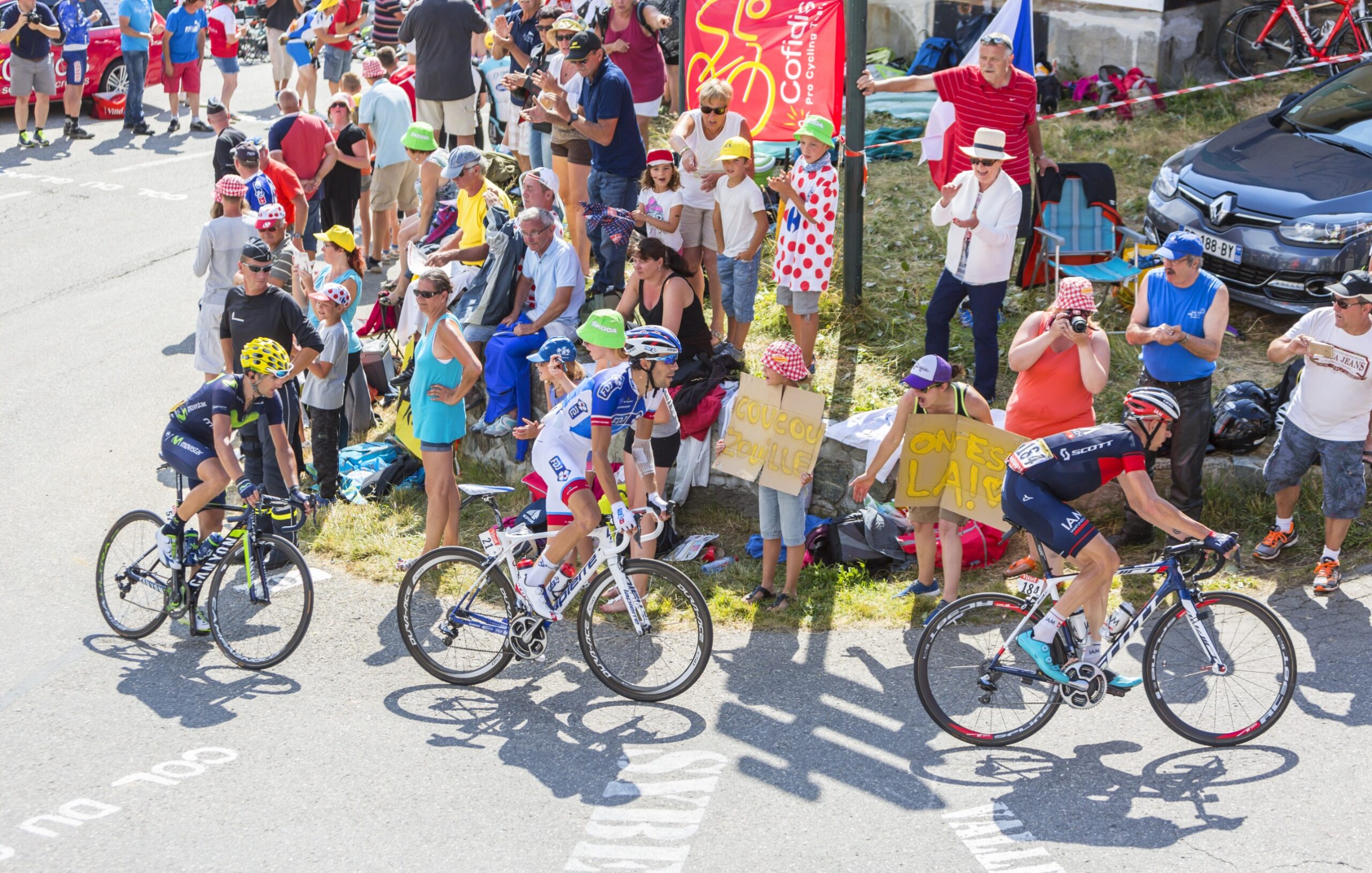 Tour de France, étape du Col du glandon, france. Photo prise le 23 juillet 2015