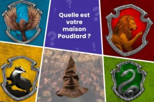 Symbole des différentes maisons Poudlard