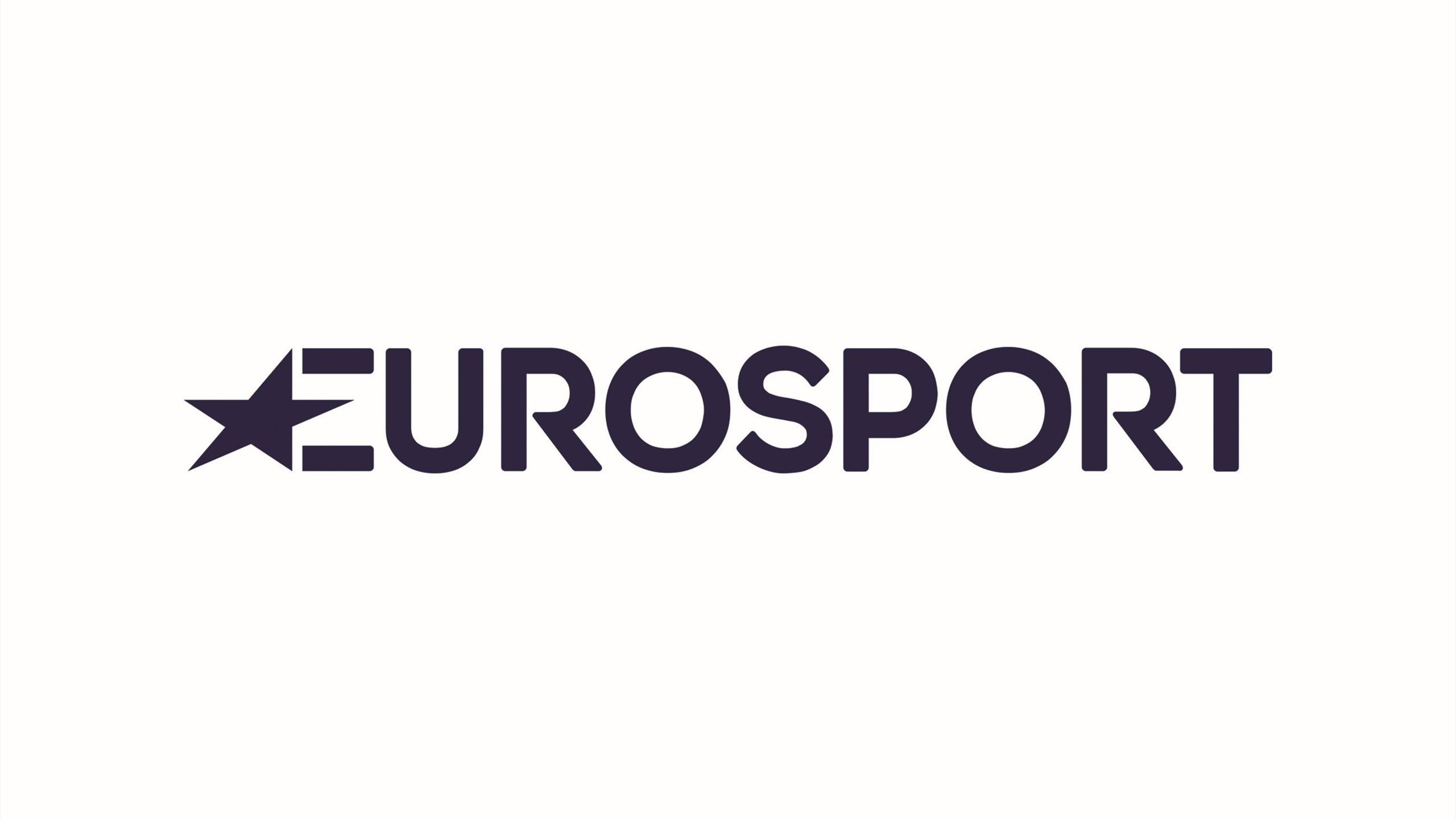 Logo de Eurosport sur un fond blanc, alternative à Rojadirecta