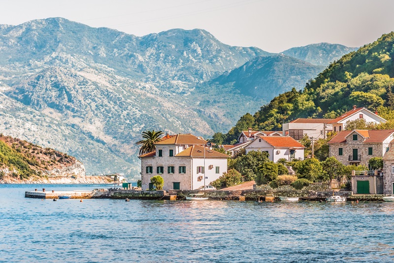 Maison en bord de mer