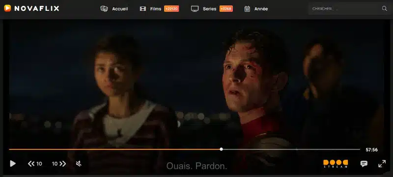 streaming sur novaflix